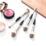 Double Ended Makeup Brush Liquid Foundation Powder Eyeshadow Cosmetic Brush Tool V528-9360312204284