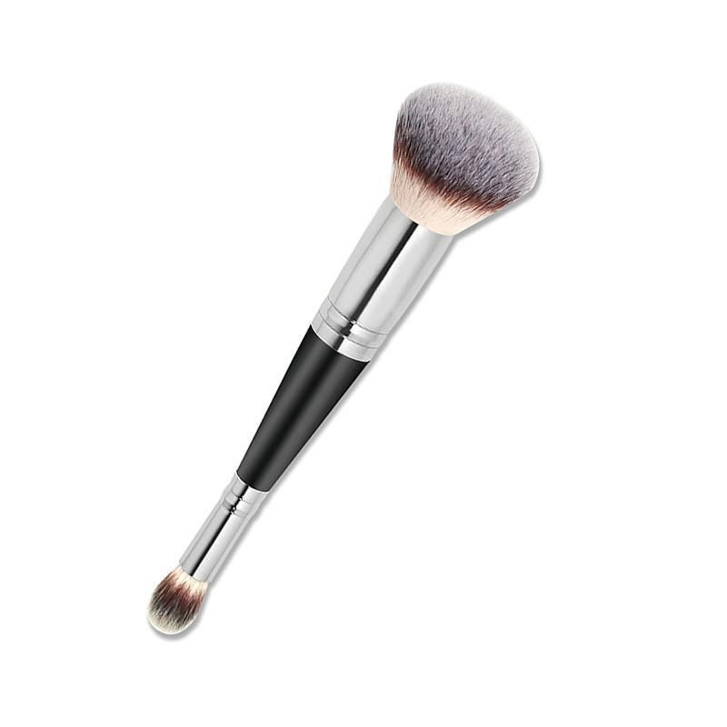 Double Ended Makeup Brush Liquid Foundation Powder Eyeshadow Cosmetic Brush Tool V528-9360312204284