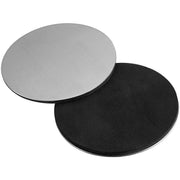 Stainless Steel Drink Coaster Set 6PCS Heat Resistant Cup Pads With Holder V528-9360312204321