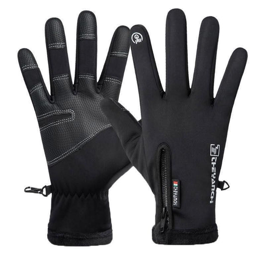 Winter Gloves Thermal Touch Screen Thermal Windproof Warm Black - L V528-9360312204376