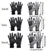Winter Gloves Thermal Touch Screen Thermal Windproof Warm Black - L V528-9360312204376