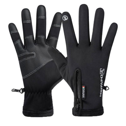 Winter Gloves Thermal Touch Screen Thermal Windproof Warm Black - XL V528-9360312204383