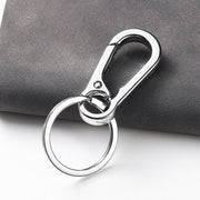 3PCS Zinc Alloy Spring Hook Keychain with Key Rings for Car Keys and Bags V528-9360312205779