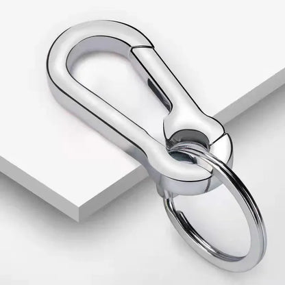 3PCS Zinc Alloy Spring Hook Keychain with Key Rings for Car Keys and Bags V528-9360312205779