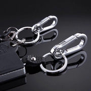 3PCS Zinc Alloy Spring Hook Keychain with Key Rings for Car Keys and Bags V528-9360312205779