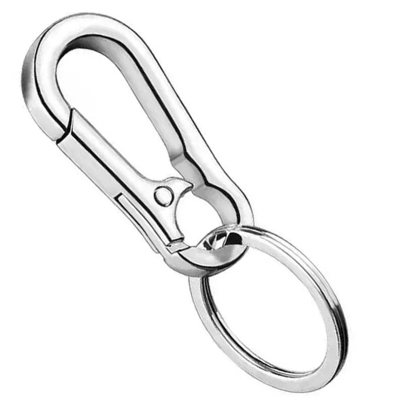 3PCS Zinc Alloy Spring Hook Keychain with Key Rings for Car Keys and Bags V528-9360312205779