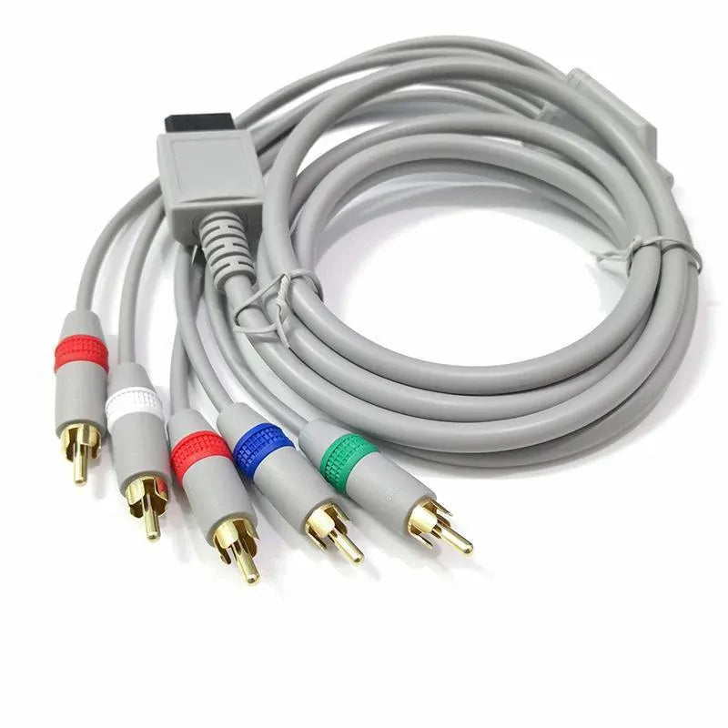 HDTV 5 RCA Component HD TV Audio Video Cable for Nintendo Wii amp WiiU U Console V528-9360312205861