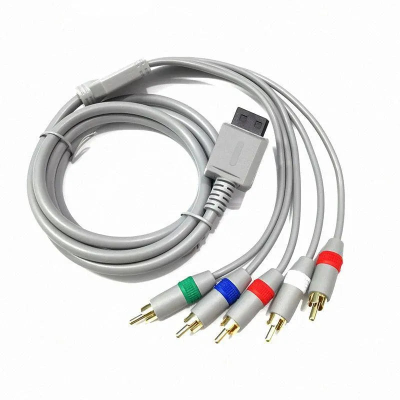 HDTV 5 RCA Component HD TV Audio Video Cable for Nintendo Wii amp WiiU U Console V528-9360312205861