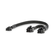 Dual Mini 6 Pin to 8 Pin PCI-E Video Card Power Cable Y Splitter 18AWG Mac Pro V528-9360312206783