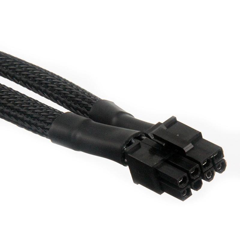 Dual Mini 6 Pin to 8 Pin PCI-E Video Card Power Cable Y Splitter 18AWG Mac Pro V528-9360312206783