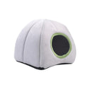 Soft Small Animal Guinea Pig Cozy Warm Pet Tent Hamster House Hideout Cave Bed - Grey-Pyramid V528-9360312206905