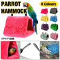 Pet Bird Parrot Parakeet Budgie Warm Hammock Cage Hut Tent Bed Hanging Cave - Green V528-9360312206981