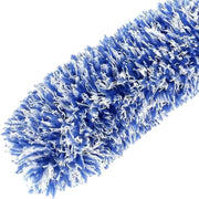 Car Wheel Cleaning Brush Tool Alloy Soft Bristle - Black+White V528-9360312214528