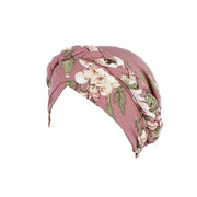 Women Floral Turban Head Wrap Cap Comfortable Chemo Headscarf Headwear - Beige zebra print V528-9360312214535