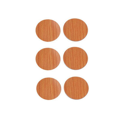 54 X Self Adhesive Decorative Screw Cover Caps Holes Cams Furniture Kitchen 20mm - PC 107 V528-97709