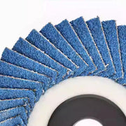 10pcs Flap Disc 40/60/80/120 Grit Angle Grinder Wheel Set Durable Sanding Tool - 40 Grit V528-ABRASIVE-DISC-40M-10PCS-626685