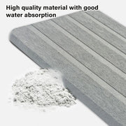 Countertop Absorbent Drainage Mat Sink Splash Pad Bathroom Tray Water Catcher - Dark Grey V528-ABSORBENT-DARK-GREY-460733