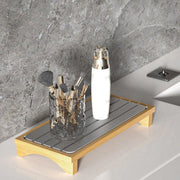 Countertop Absorbent Drainage Mat Sink Splash Pad Bathroom Tray Water Catcher - Dark Grey V528-ABSORBENT-DARK-GREY-460733