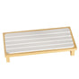 Countertop Absorbent Drainage Mat Sink Splash Pad Bathroom Tray Water Catcher - White V528-ABSORBENT-WHITE-429553