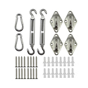 8pcs Hardware Sail Accessory Shade Canopy Fittings Sun Fixing Steel Stainless V528-ACCESSORIES-304-547906