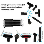 6pcs Vacuum Cleaner Accessory Suction Head Suitable for 32mm Inner Diameter Fit V528-ACCESSORIES-6PCS-262451