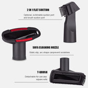 6pcs Vacuum Cleaner Accessory Suction Head Suitable for 32mm Inner Diameter Fit V528-ACCESSORIES-6PCS-262451