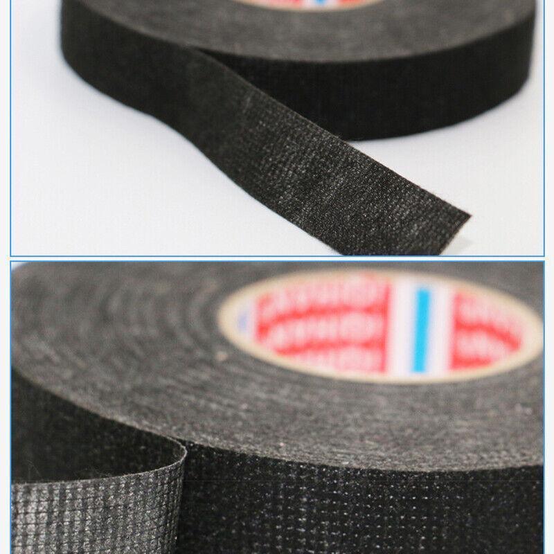 4Pcs 19Mmx 15M Adhesive Cloth Fabric Tape Cable Loom Wiring Harness For Car Auto V528-ADHESIVETAPE-4PCS-53390