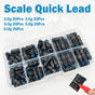 100pcs Graduated Soft Core Fishing Lead Sinkers Quick Drop Weights Tackle Set V528-ADJUSTABLE-FISHING-WEIGHT-100-706325