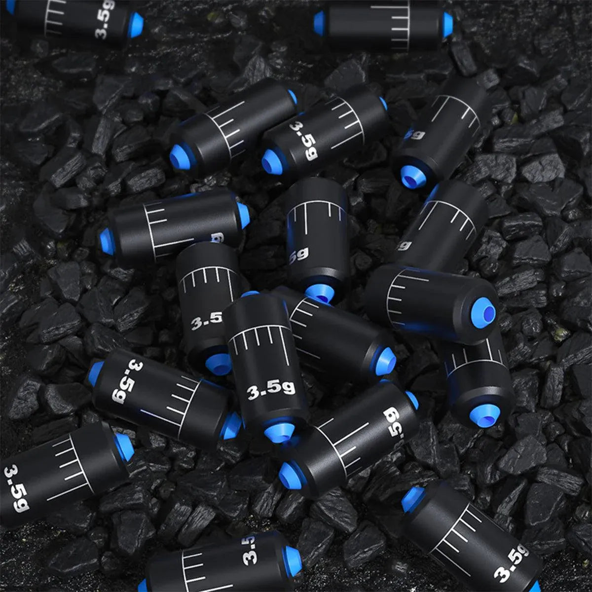 100pcs Graduated Soft Core Fishing Lead Sinkers Quick Drop Weights Tackle Set V528-ADJUSTABLE-FISHING-WEIGHT-100-706325
