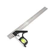 300mm Horizontal Movable Angle Ruler Adjustable Measuring Tool for Engineering V528-ADJUSTABLE-SQUARE-871256