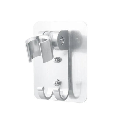 Adjustable Bracket Suction Shower Head Handset Holder Bathroom Wall Mount +Hooks V528-ADJUSTABLEBRACKET-367577