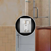 Adjustable Bracket Suction Shower Head Handset Holder Bathroom Wall Mount +Hooks V528-ADJUSTABLEBRACKET-367577