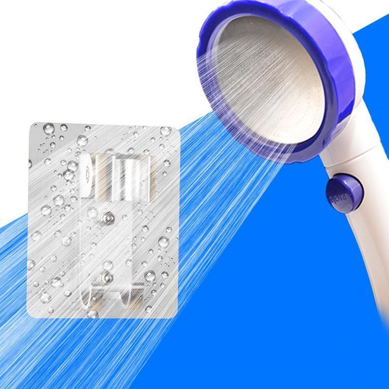 Adjustable Bracket Suction Shower Head Handset Holder Bathroom Wall Mount +Hooks V528-ADJUSTABLEBRACKET-367577