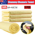 3X Large Size Shammy Chamois Towel Pvs For Car Home Office Pet Garden Restaurant V528-AHAMMYCHAMOISTOWEL-3PCS-125763