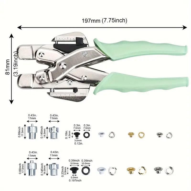 Air Eye Pliers Multi Function Variable Punching Pliers for Leather Craft DIY Use V528-AIR-FORCEPS-875089