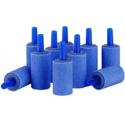 10Pcs Air Stone Aerator Diffusers for Aquarium Oxygen Bubbles - Black V528-AIRSTONE-BLACK-10PCS-89998