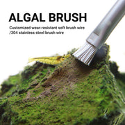 Algae Cleaning Brush for Stone Wood Aquarium Water Grass Landscaping - Soft Brush Wire-23cm V528-ALGAL-BRUSH-PRO-23-795144