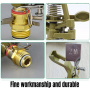 360 Degrees Alloy Sprinkler Head Garden Lawn Rotating Nozzle Adjustable Angle Durable V528-ALLOY-SPRINKLER-HEAD-615236