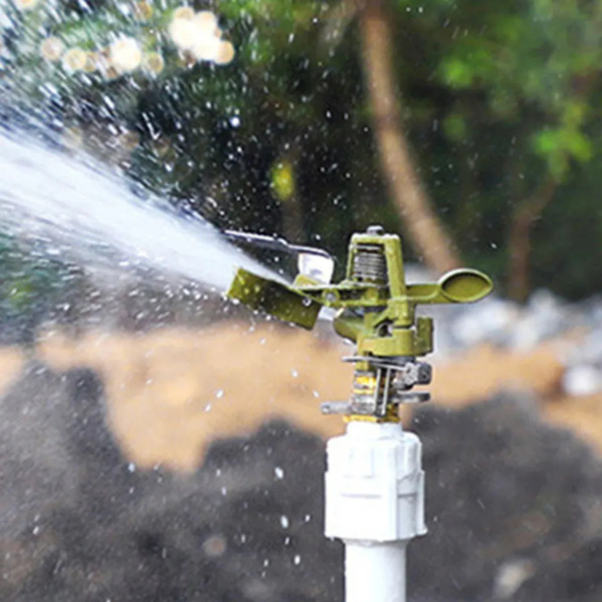 360 Degrees Alloy Sprinkler Head Garden Lawn Rotating Nozzle Adjustable Angle Durable V528-ALLOY-SPRINKLER-HEAD-615236