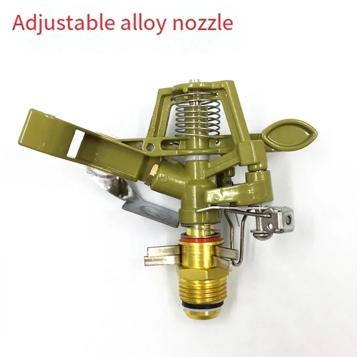 360 Degrees Alloy Sprinkler Head Garden Lawn Rotating Nozzle Adjustable Angle Durable V528-ALLOY-SPRINKLER-HEAD-615236