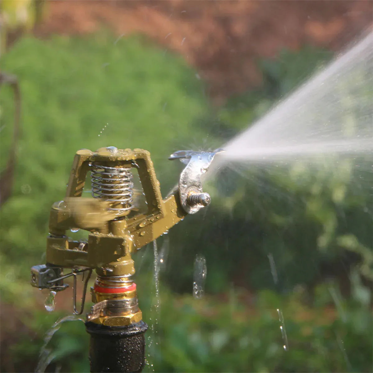 360 Degrees Alloy Sprinkler Head Garden Lawn Rotating Nozzle Adjustable Angle Durable V528-ALLOY-SPRINKLER-HEAD-615236