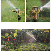 360 Degrees Alloy Sprinkler Head Garden Lawn Rotating Nozzle Adjustable Angle Durable V528-ALLOY-SPRINKLER-HEAD-615236