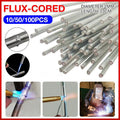 10-50X Aluminium Low Temp Welding Rods Durable Flux Cored Brazing Repair Sticks - 2*330mm 10PCS