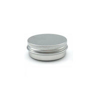 50Pcs Durable Silver Aluminum Cosmetic Pot Lip Balm Jar Containers Empty Tin - 15ML