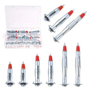 52PCS Galvanized Steel Wall Anchors Expansion Screws Self Tapping Bolts V528-ANCHOR-SCREW-52IN1-972226
