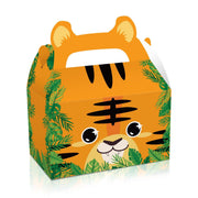 24X Jungle Safari Animal Gift Boxes Bag Favour Present Wrapping Candy Cookie Box V528-ANIMAL-BOX-24PCS-543008