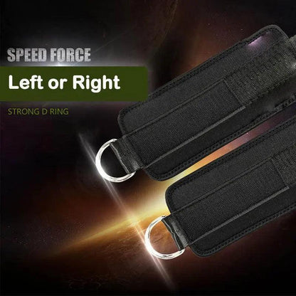 Aolikes Weight Lifting Ankle D-Ring Strap Cable Kickbacks Attachment Gym Leg - Left V528-ANKLEPROTECTION-LEFT-06344