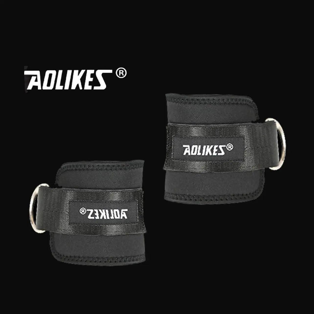 Aolikes Weight Lifting Ankle D-Ring Strap Cable Kickbacks Attachment Gym Leg - Right V528-ANKLEPROTECTION-RIGHT-7997445