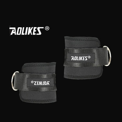Aolikes Weight Lifting Ankle D-Ring Strap Cable Kickbacks Attachment Gym Leg - Right V528-ANKLEPROTECTION-RIGHT-7997445
