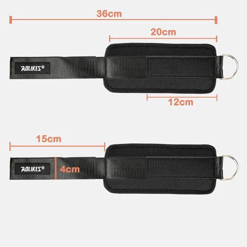 Aolikes Weight Lifting Ankle D-Ring Strap Cable Kickbacks Attachment Gym Leg - Right V528-ANKLEPROTECTION-RIGHT-7997445